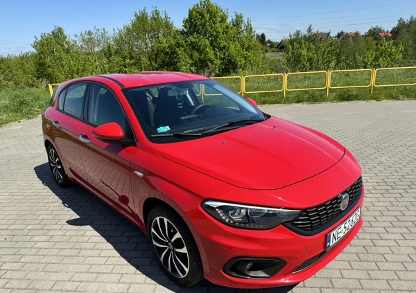 Fiat Tipo cena 58900 przebieg: 34400, rok produkcji 2019 z Pasłęk małe 154